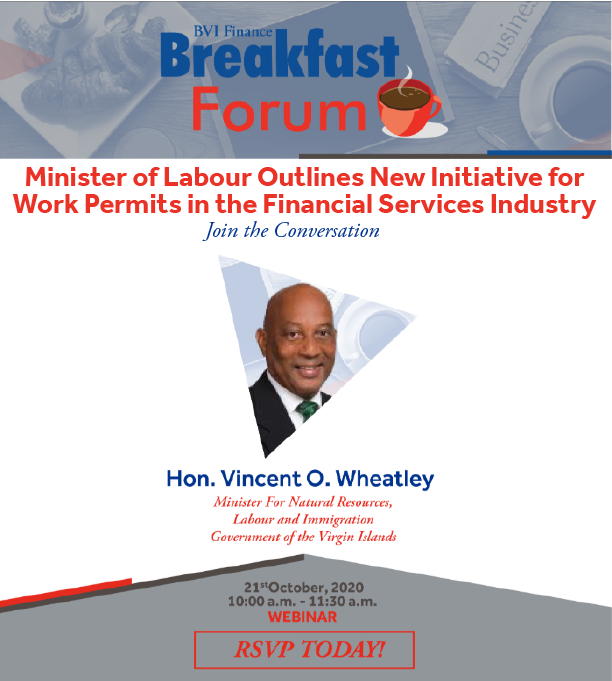 Minister Vincent Wheatley Outlines Work Permit Initiative for Financial Services Industry