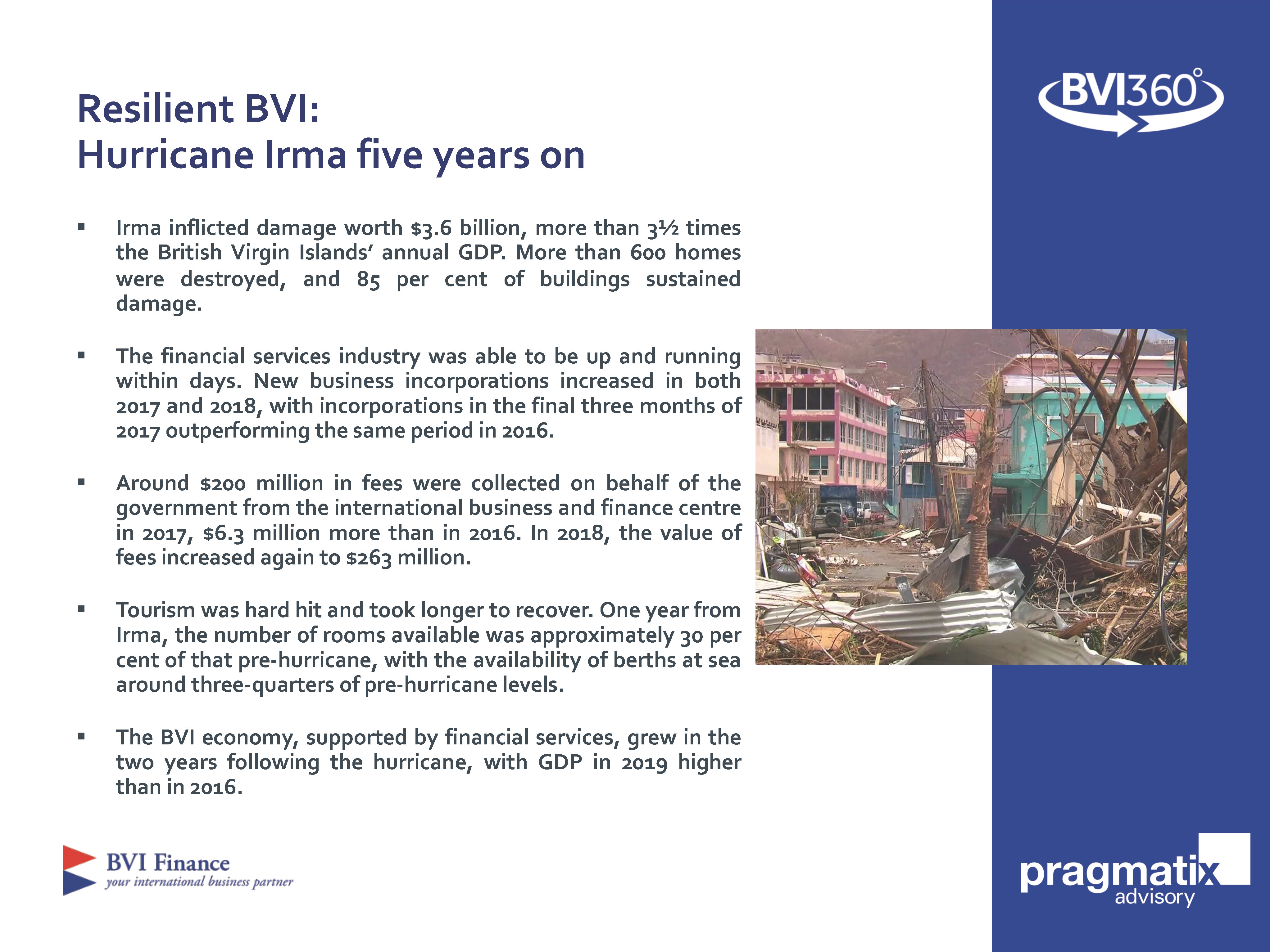 Resilient BVI: Hurricane Irma five years on