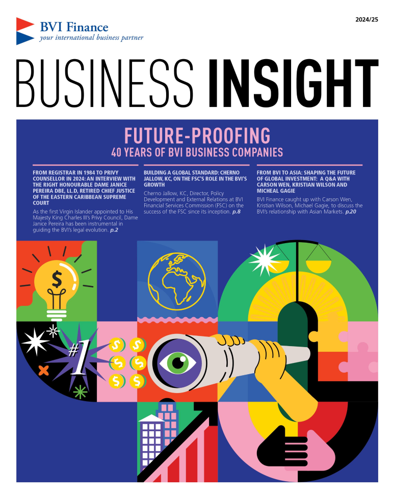 BVI Finance Launches Special Anniversary Business Insight: “Future Proofing – 40 Years of BVI Business Companies”