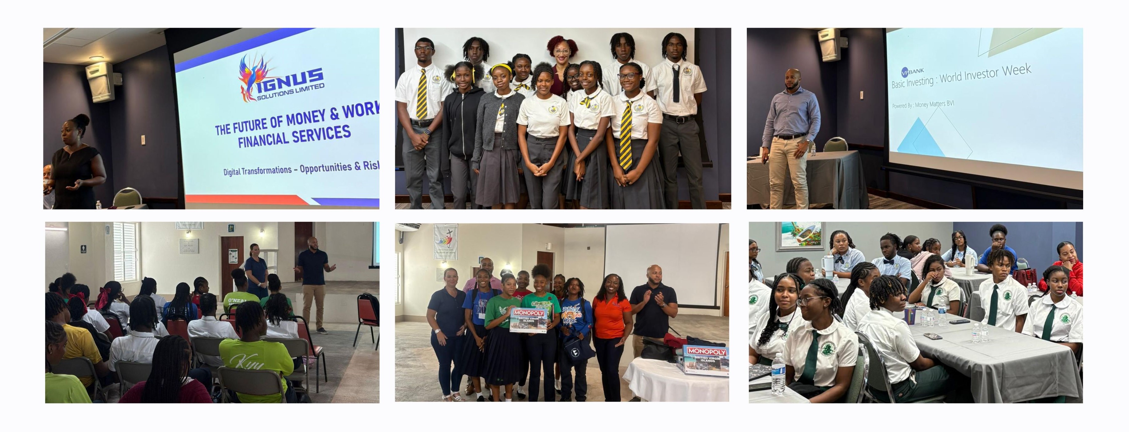 BVI Finance Partners with FSC’s Money Matters BVI to Empower the Next Generation of Digital Investors during World Investor Week 2025